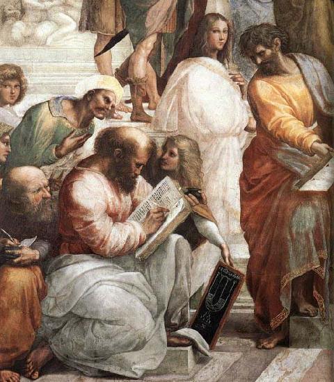 RAFFAELLO Sanzio The School of Athens